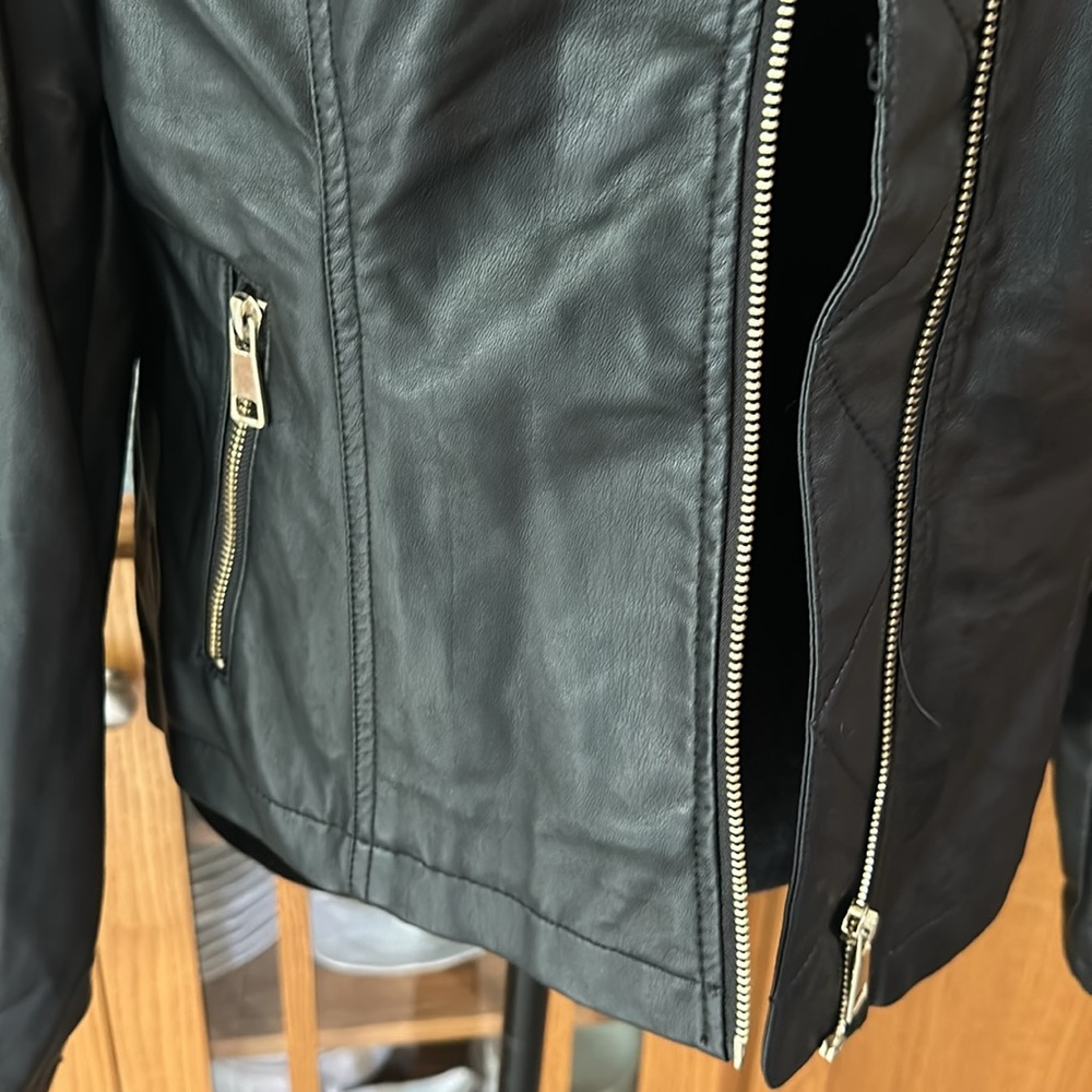 CiSono Pleather Biker Jacket - Picture 3 of 7